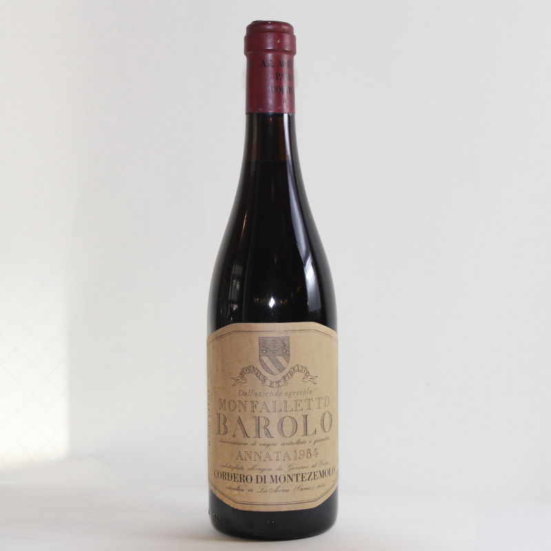 楽天市場1984年 バローロ モンファレット コルデロ ディ モンテツェモロ Barolo Monfalletto Cordero Montezemolo イタリア ピエモンテ 赤