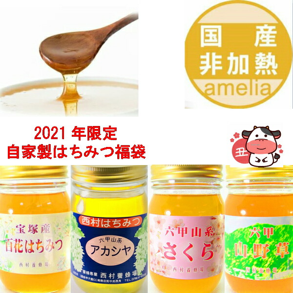 値引きする 4 23 00 お買い物マラソンで使える400円offクーポン配布中 西村はちみつ 福袋 国産 非加熱 お試しセット ハチミツ 500g 4本セット ハニー Honey 蜂蜜 瓶詰 国産蜂蜜 Ameria アメリア 西村はちみつ アメリア 海外正規品 Arro Studio Com