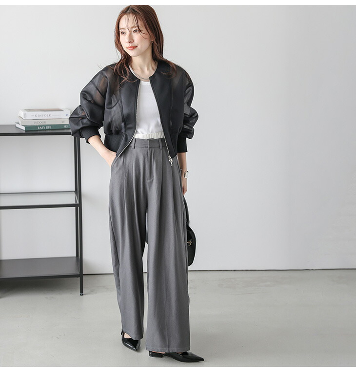 クーポンで3980円】シアーブルゾン メッシュ素材 ショート丈