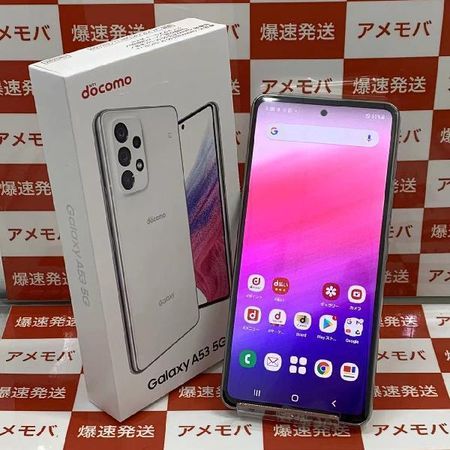 えない┝ SIMフリー docomo Galaxy A53 5G SC-53C オーサムホワイト