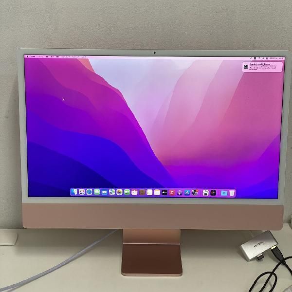楽天市場】Apple iMac 24インチ M1 2021 2ポート ピンク Retina 4.5K