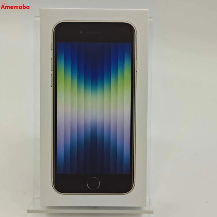 楽天市場】iPhone SE (第3世代) 64GB SIMフリー [スターライト] MMYD3J