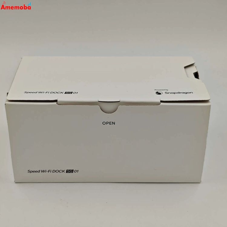 【中古】Speed Wi-Fi DOCK 5G 01 * ブラック CPS01 新品同様