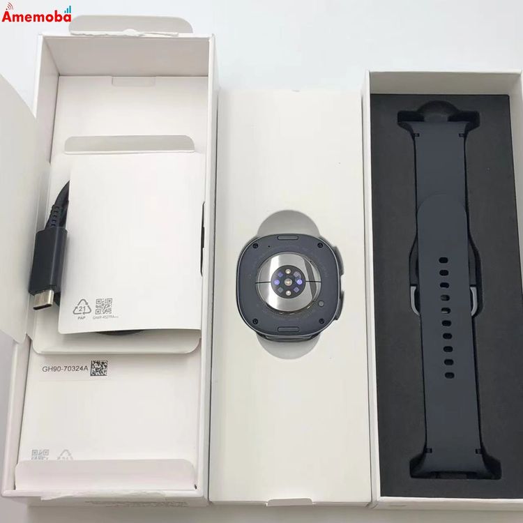 【中古】Galaxy Watch8(BE4D) 32GB グラファイト SM-L325F SoftBank版