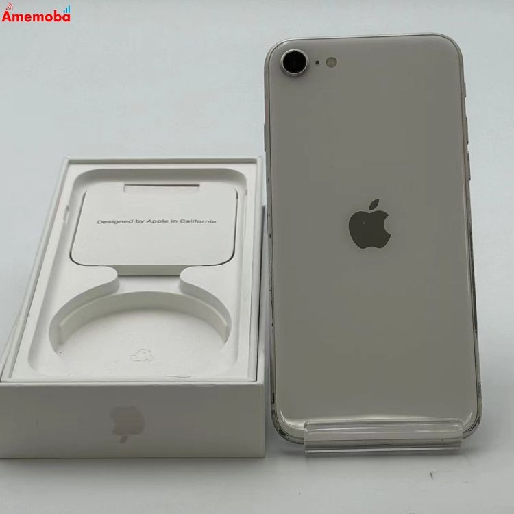 【中古】iPhoneSE 第3世代 128GB スターライト MMYG3J/A AU版SIMフリー 訳あり品｜爆速発送のアメモバ店