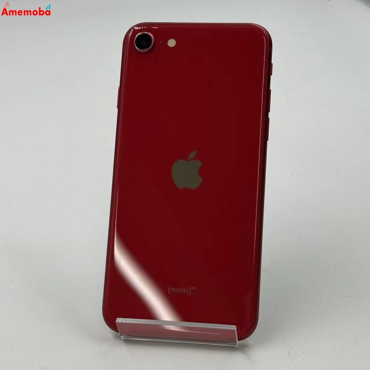 【中古】iPhoneSE 第2時人 128GB Product Red MXD22J/A docomo版SI