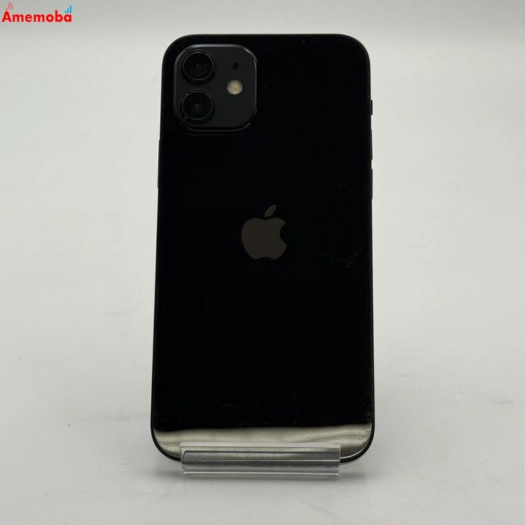 【中古】iPhone12 64GB 黒いこと MGHN3J/A SoftBank版SIM無償性 ジャンク品