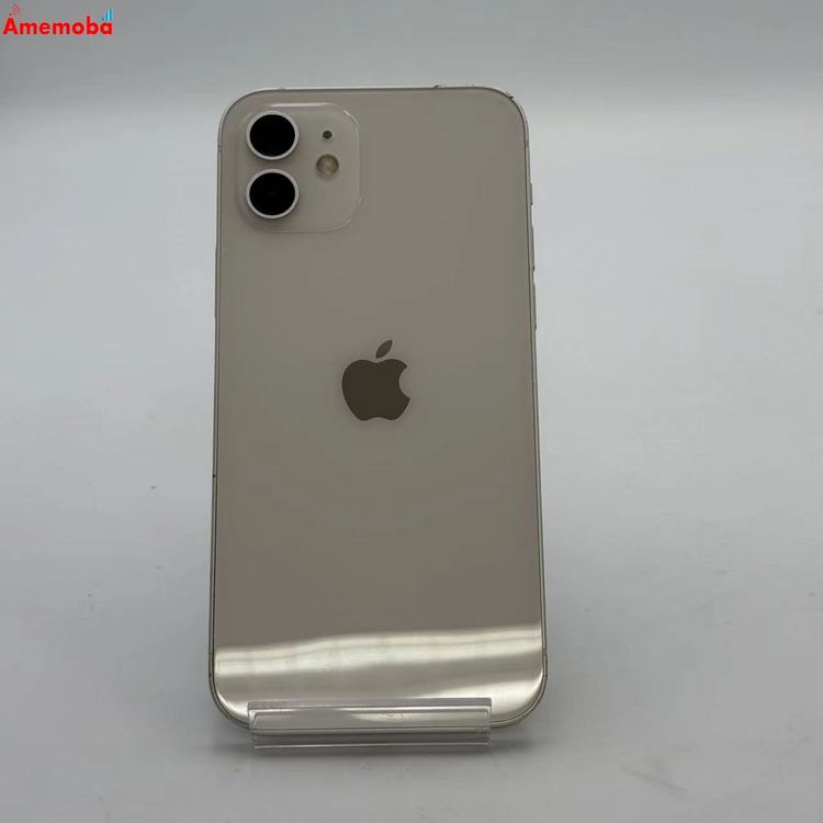 【中古】iPhone12 64GB 白いこと MGHP3J/A SoftBank版SIM無償性 ジャンク品