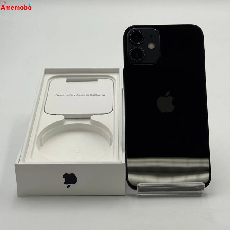 【中古】iPhone12 mini 64GB 黒いこと MGA03J/A 金版SIM無償性 訳あり品