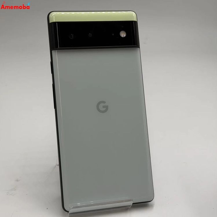 【中古】Google Pixel 6 128GB Sorta Seafoam GR1YH 金版SIM無償性