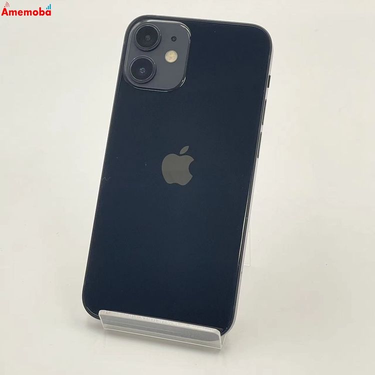 【中古】iPhone12 mini 256GB 黒いこと MGDR3J/A docomo版SIM無償性 訳あ