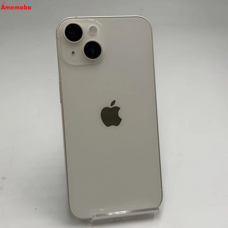 【中古】iPhone14 128GB スターライト MPUQ3J/A Apple版SIMフリー 訳あり品｜爆速発送のアメモバ店