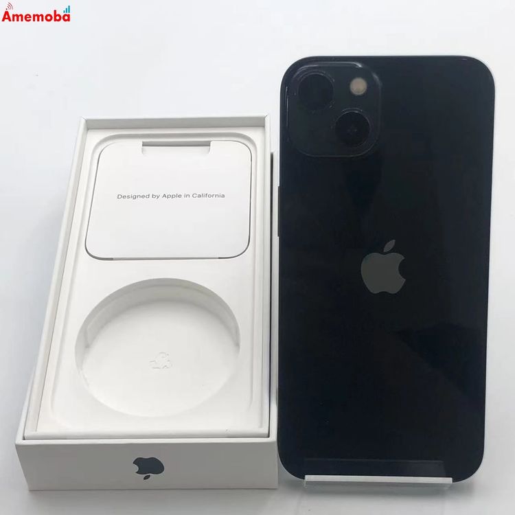 【中古】iPhone13 128GB ミッドナイト MLNC3J/A Apple版SIMフリー ジャンク品|爆速発送のアメモバ店