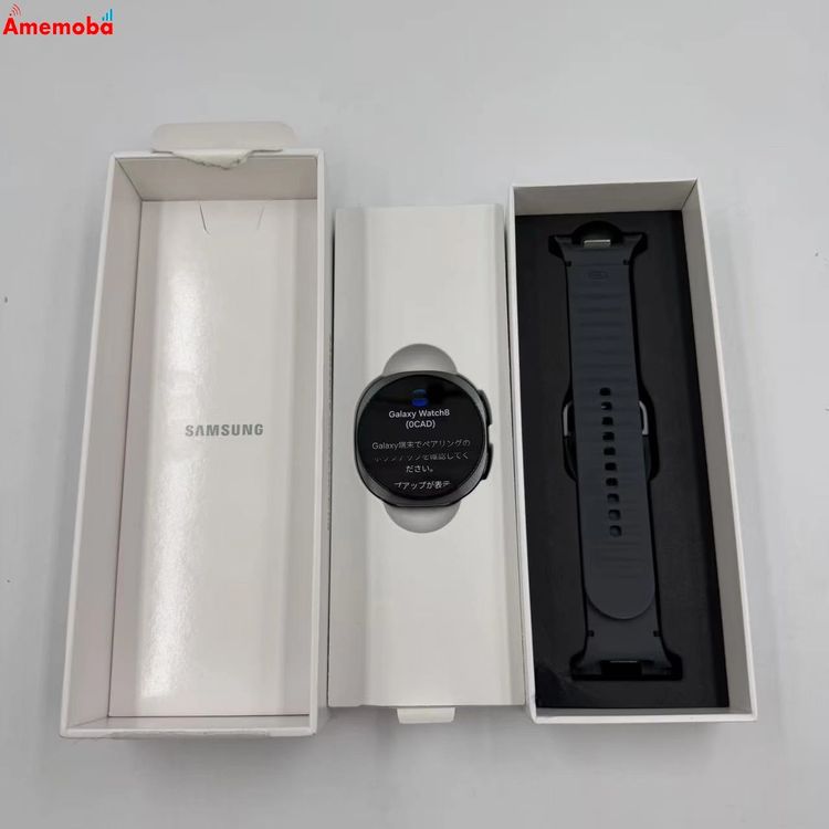 【中古】Galaxy Watch 8 44mm Bluetoothモデル 32GB グラファイト SM-L3｜爆速発送のアメモバ店