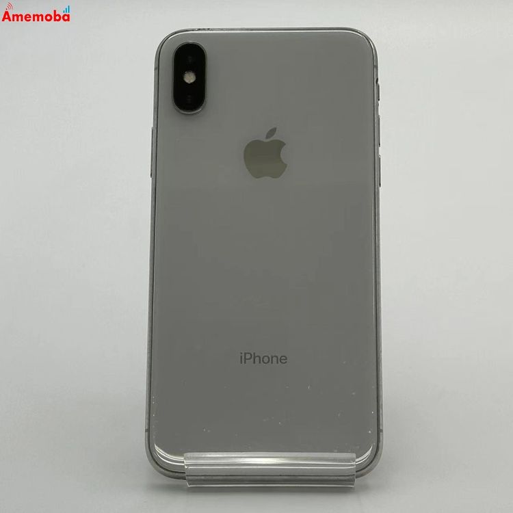 【中古】iPhoneX 256GB しろがね色 MQC22J/A 金版SIM無償性 ジャンク品