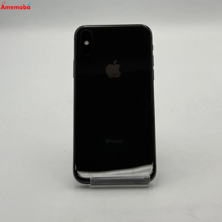 【中古】iPhoneXS 64GB あき場所薄墨色 NTAW2J/A SoftBank版SIM無償性 美品