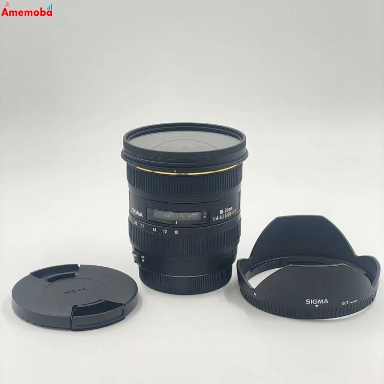 【中古】SIGMA 10-20粍 1:4-5.6 DC HSM 黒いこと 077 美品