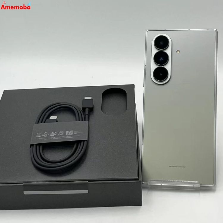 【中古】Galaxy Z Fold7 12GB/256GB シルバーシャドウ SCG34 金版SIM無償性