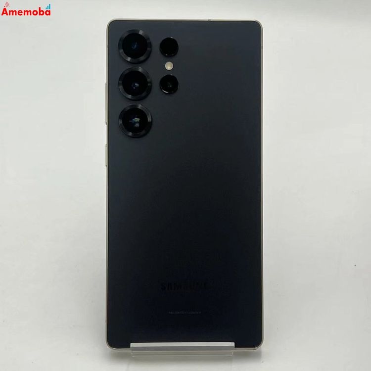 【中古】Galaxy S25 Ultra 256GB チタニウム ジェット機黒いこと SM-S938Z Sof