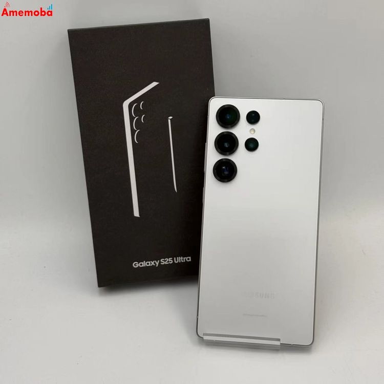 【中古】Galaxy S25 Ultra 12GB/256GB チタニウムシルバーブルー SM-S938Q
