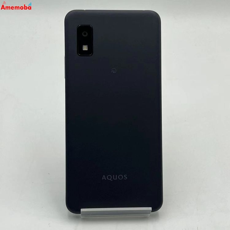 【中古】AQUOS wish3 4GB/64GB 黒いこと A302SH SoftBank版SIM無償性 美