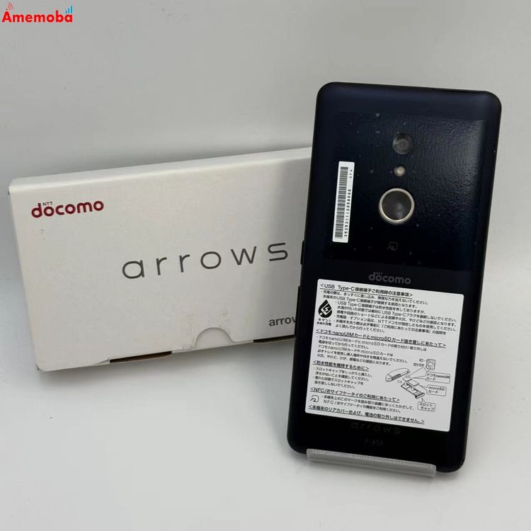 【中古】arrows Be4 32GB 黒いこと F-41A docomo版SIM無償性 新品負けず劣らず