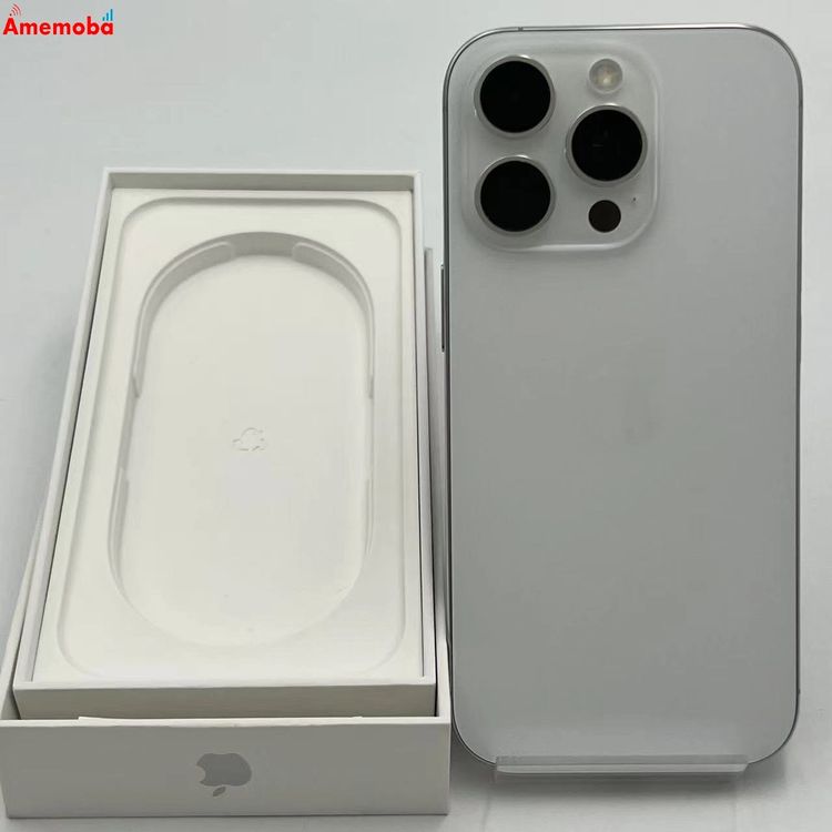 【中古】iPhone16 Pro 128GB 白いことチタニウム MYMW3J/A SIM無償性