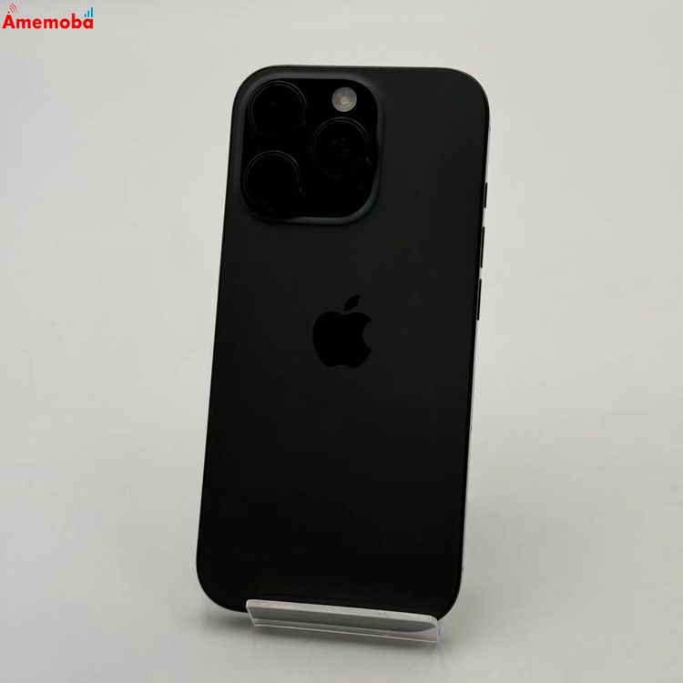 【中古】iPhone 16 Pro 128GB Black Titanium MYND3X/A 外国で版SIM