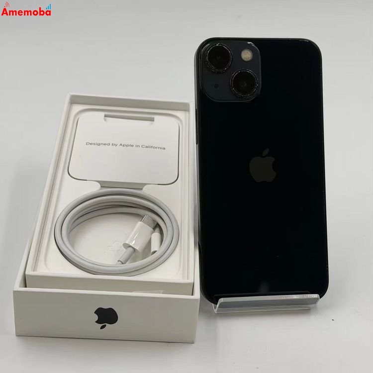 【中古】iPhone13 mini 128GB 十二時 MLJC3J/A Apple版SIM無償性