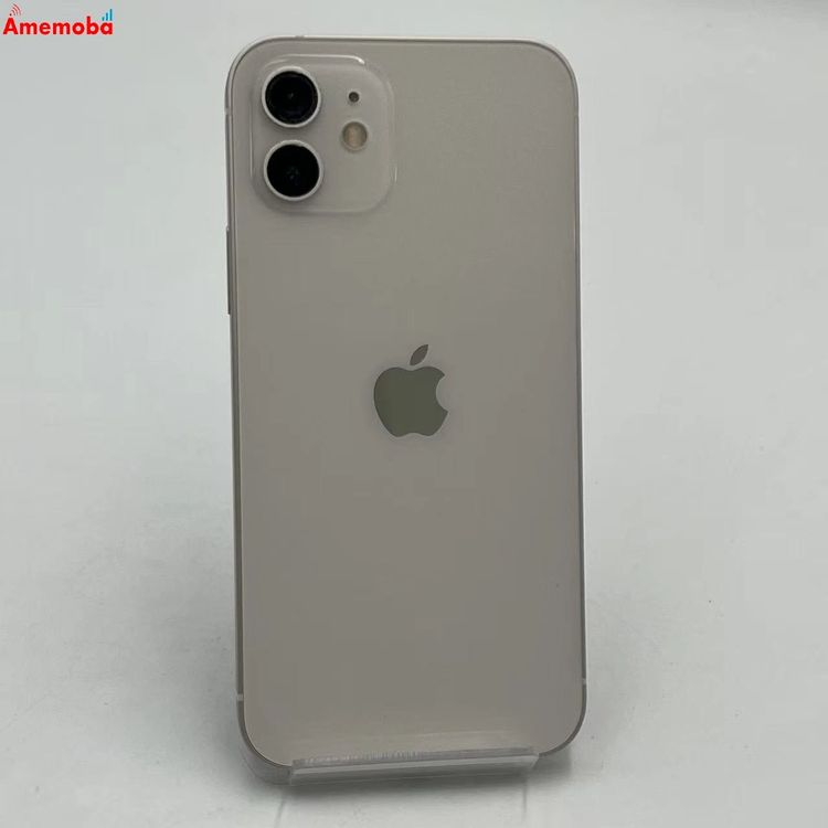 【中古】iPhone12 64GB 白いこと MGHP3J/A docomo版SIM無償性 ジャンク品