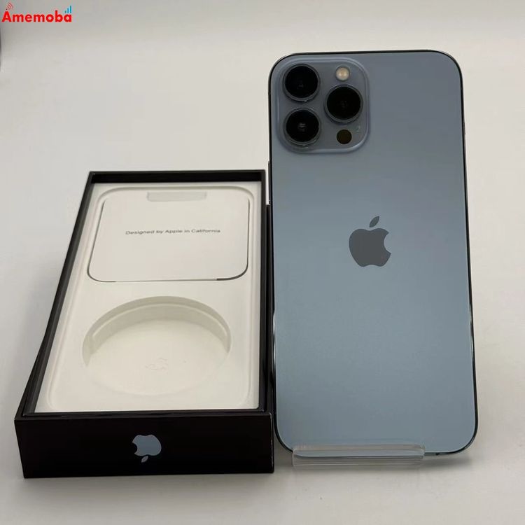 【中古】iPhone13 Pro Max 512GB シエラブルー MLJX3J/A docomo版SIMフ