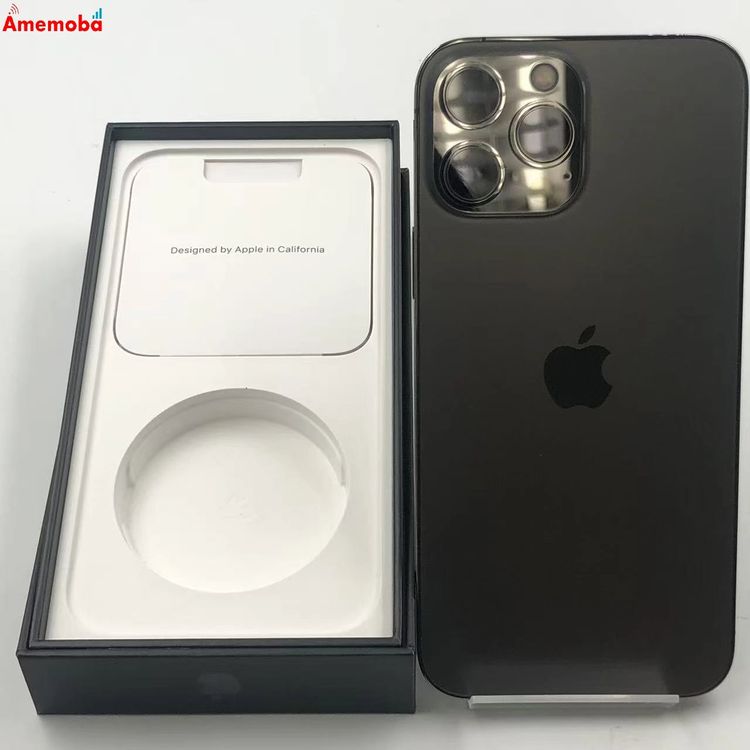 【中古】iPhone13 Pro Max 256GB 黒鉛 MLJ83J/A Apple版SIMフリ
