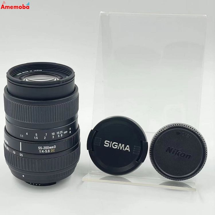 【中古】55-200粍 F4-5.6 DC 黒いこと 55-200mmF4-5.6DC 美品