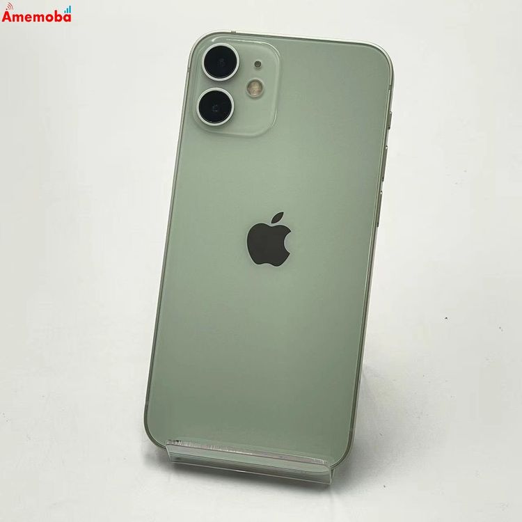 【中古】iPhone12 mini 256GB 緑であること MGDW3J/A docomo版SIM無償性 訳あ