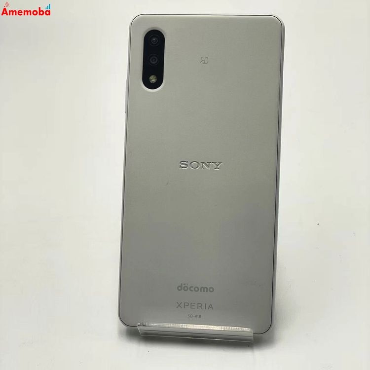 【中古】Xperia Ace II 64GB 白いこと SO-41B docomo版SIM無償性 極美品