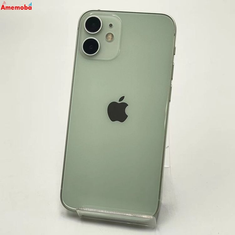 【中古】iPhone12 mini 128GB 緑であること MGDQ3J/A Apple版SIM無償性 訳あり