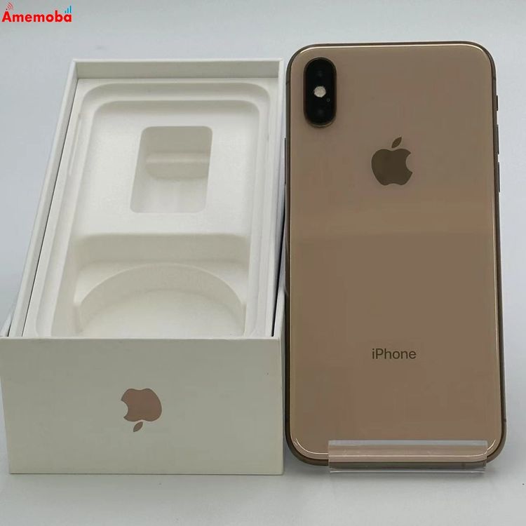 【中古】iPhoneXS Max 64GB ゴールド MT6T2J/A 金版SIM無償性