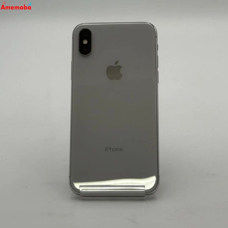 【中古】iPhoneX 64GB しろがね色 MQAY2J/A docomo版SIM無償性