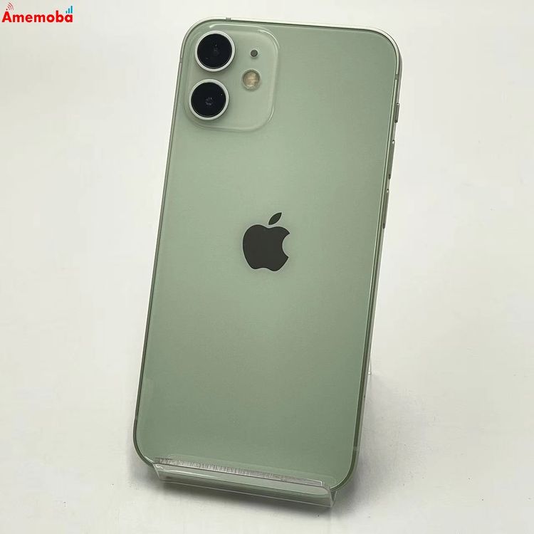 【中古】iPhone12 mini 128GB 緑であること MGDQ3J/A Apple版SIM無償性 訳あり