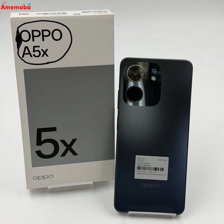 【中古】OPPO A5x 128GB 青み CPH2725  バス発着場版SIM無償性  新品負けず劣らず