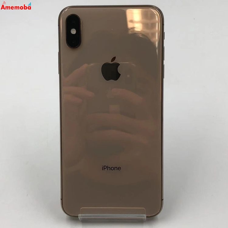 【中古】iPhoneXS Max 64GB ゴールド MT6T2J/A Apple版SIM無償性 美品