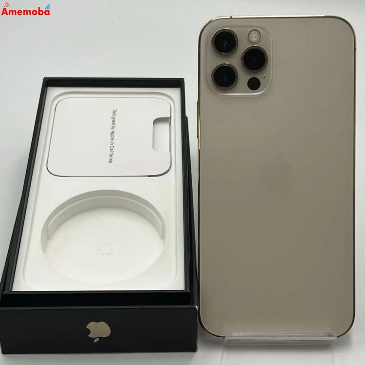 【中古】iPhone12 Pro 256GB ゴールド MGMC3J/A SoftBank版SIMフリー 訳｜爆速発送のアメモバ店