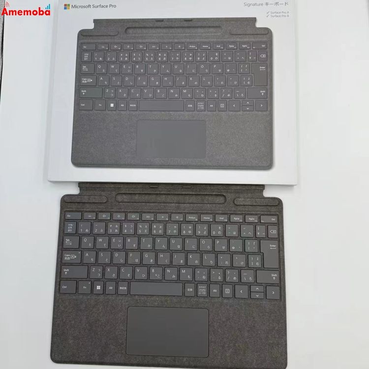 【中古】Surface Pro Signature 鍵盤 日本語 8XA-00079 ** プラチナ