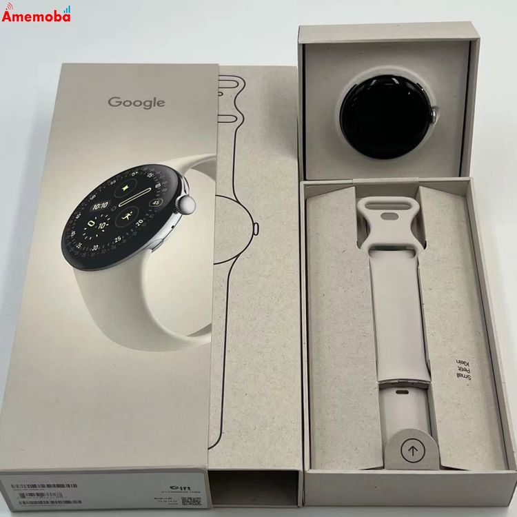 【中古】Google Pixel Watch 4 41mm WiFiモデル 32GB Silver GHH4