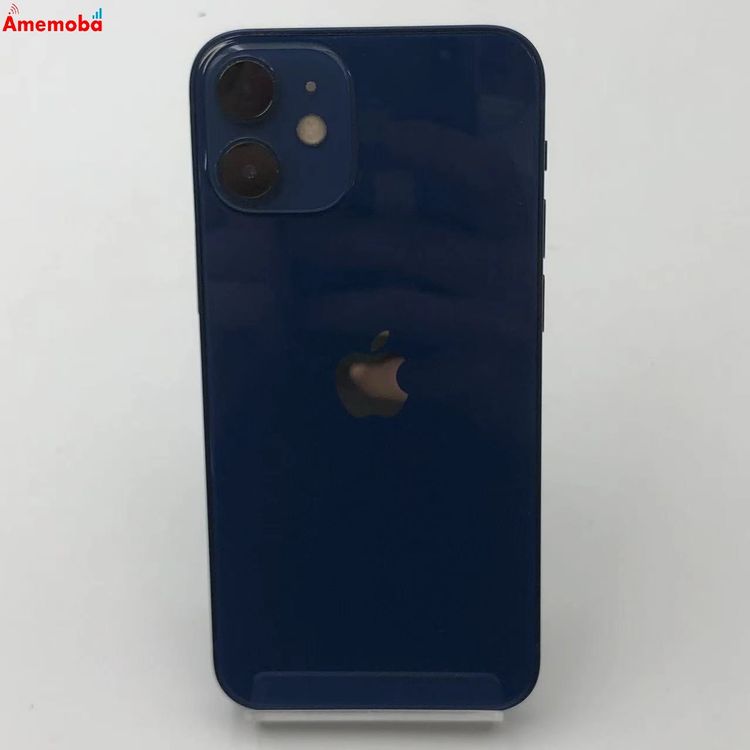 【中古】iPhone12 mini 128GB 青み MGDP3J/A 金版SIM無償性 訳あり品