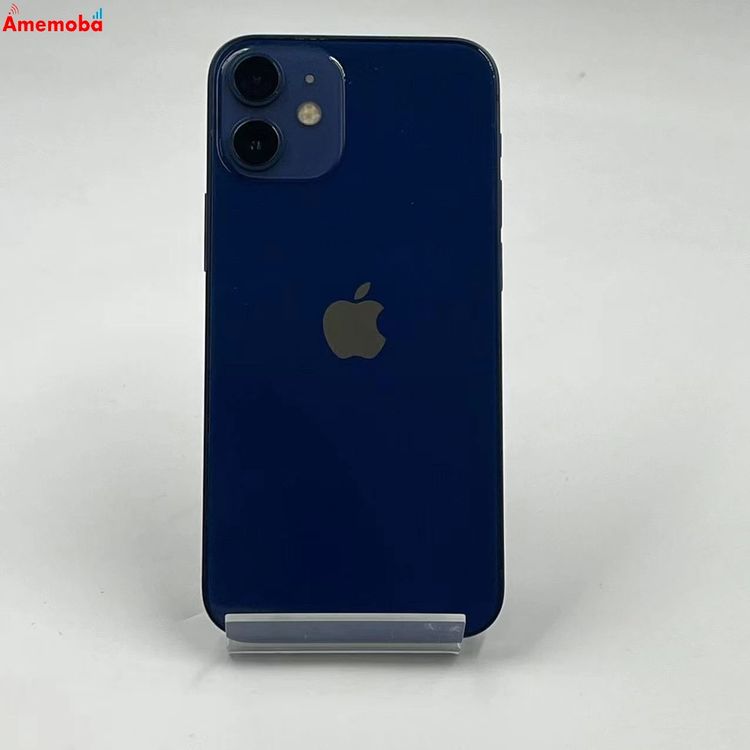 【中古】iPhone12 mini 128GB 青み MGDP3J/A SoftBank版SIM無償性 訳
