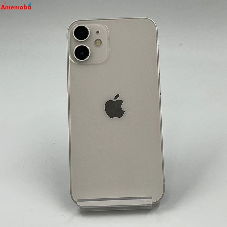 【中古】iPhone12 mini 128GB 白いこと MGDM3J/A SoftBank版SIM無償性