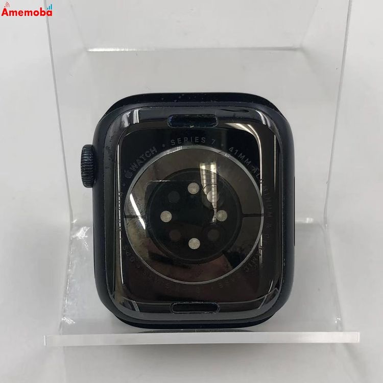 【中古】Apple Watch Series 7 GPS模範例 夜夜中 MKMX3J/A 訳あり品