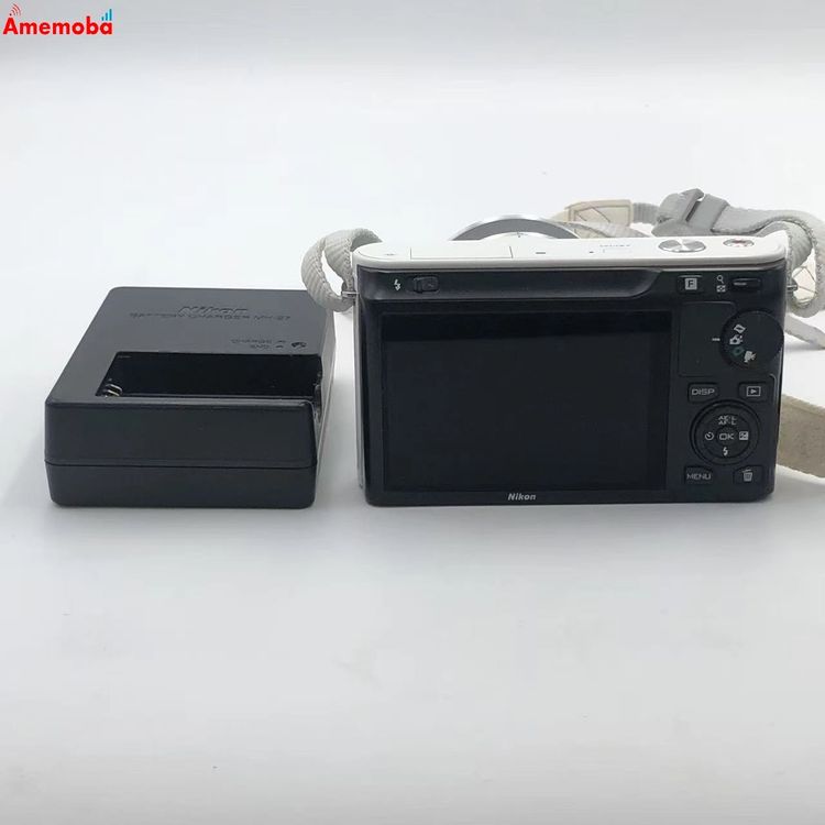 【中古】Nikon 1 J1 判定基準望遠レンズ一揃いの道具 白いこと J1LKWH