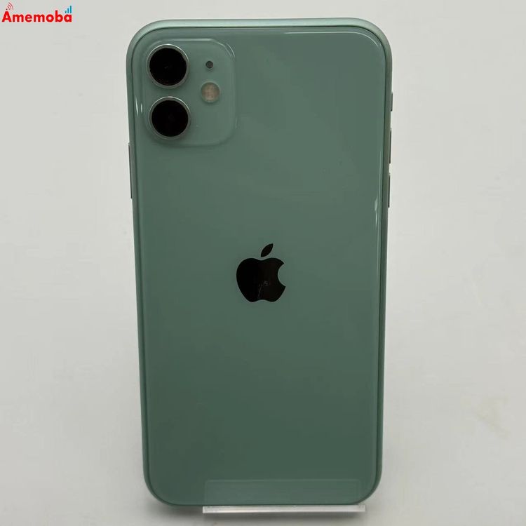 【中古】iPhone11 64GB グリーン MWLY2J/A AU版SIMフリー ジャンク品
